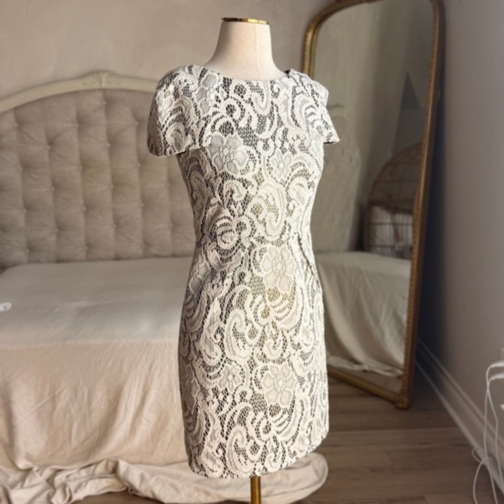 MM Couture Lace Sheath Cocktail Party Dress size XS